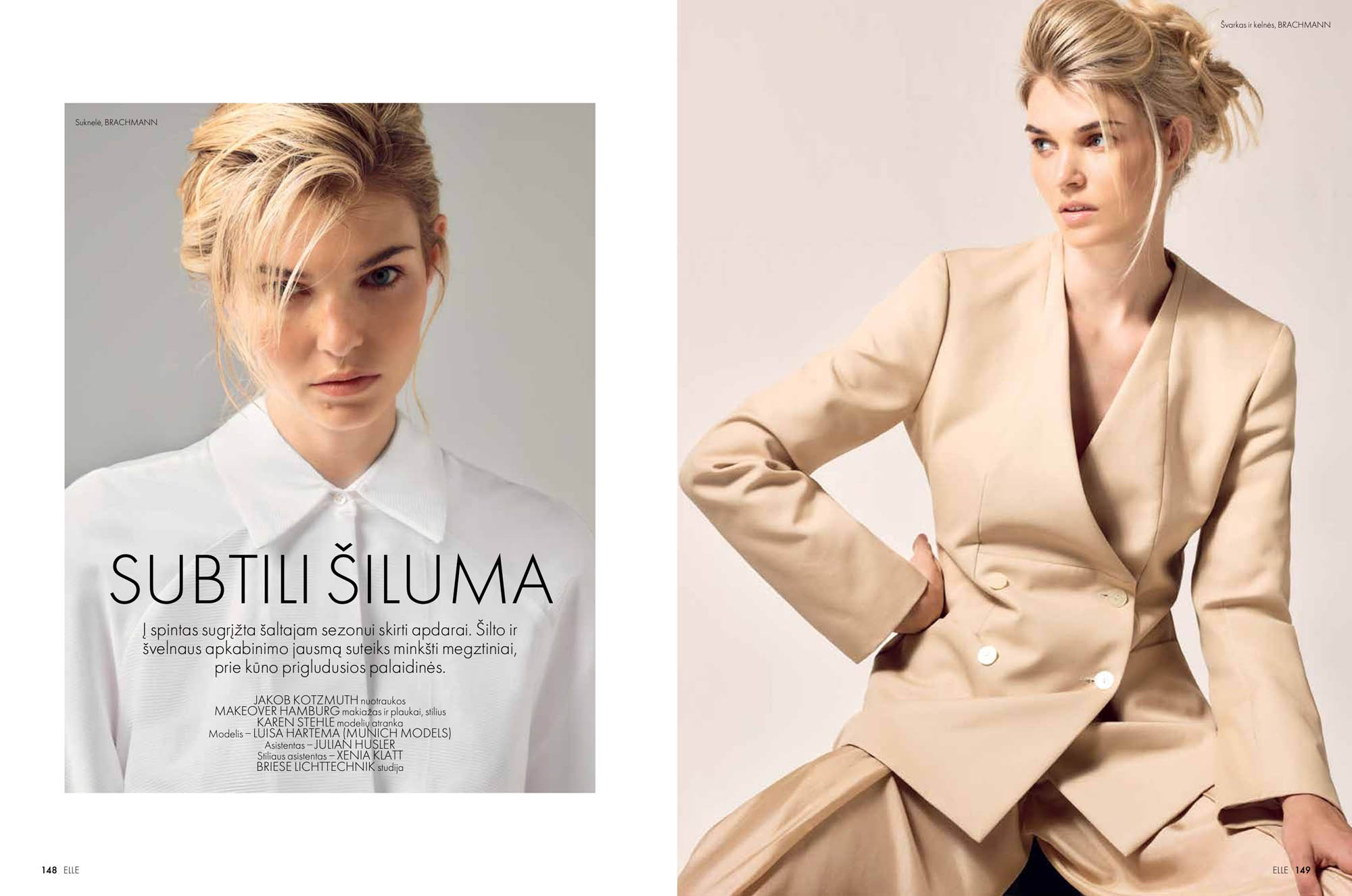 Subtili Šiluma – ELLE Lithuania, No.7 – September Issue 2024_Seite_1